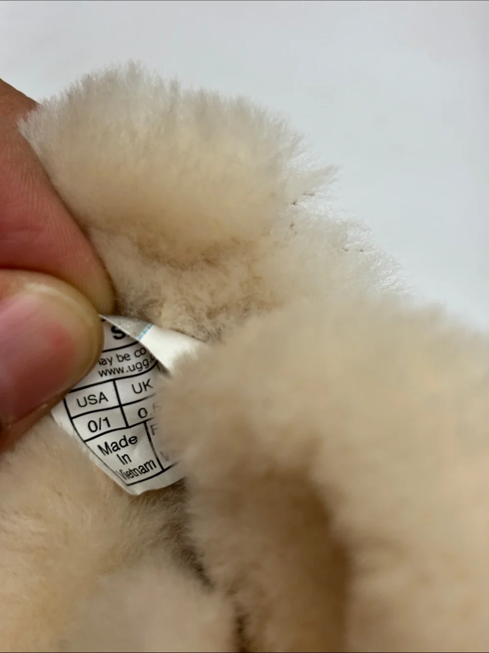 Kids Cozy Shearling-Lined Brown Bootie Slippers, SZ 1 baby, box 72